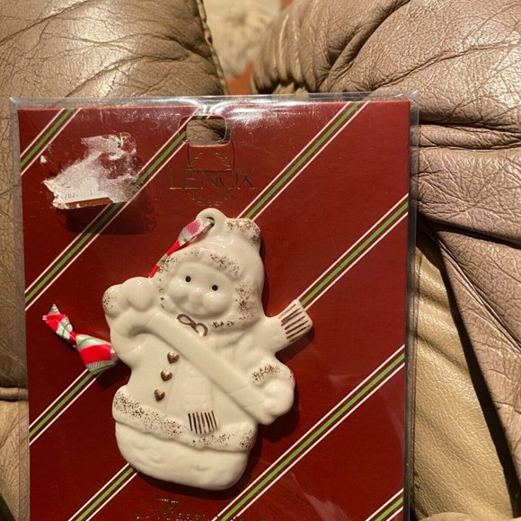 Lenox "Merrily Yours" Personalized Christmas Ornament - Blank Girl - Picture 1 of 2